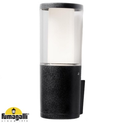 Φωτιστικό Απλίκα με Λάμπα LED 6W 230V 600lm CCT Ρητίνης Μαύρο IP55 Fumagalli Carlo